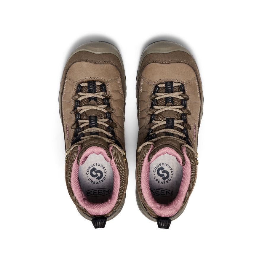 Women's Targhee IV Waterproof Hiking Boot | Brindle/Nostalgia Rose - Image 4