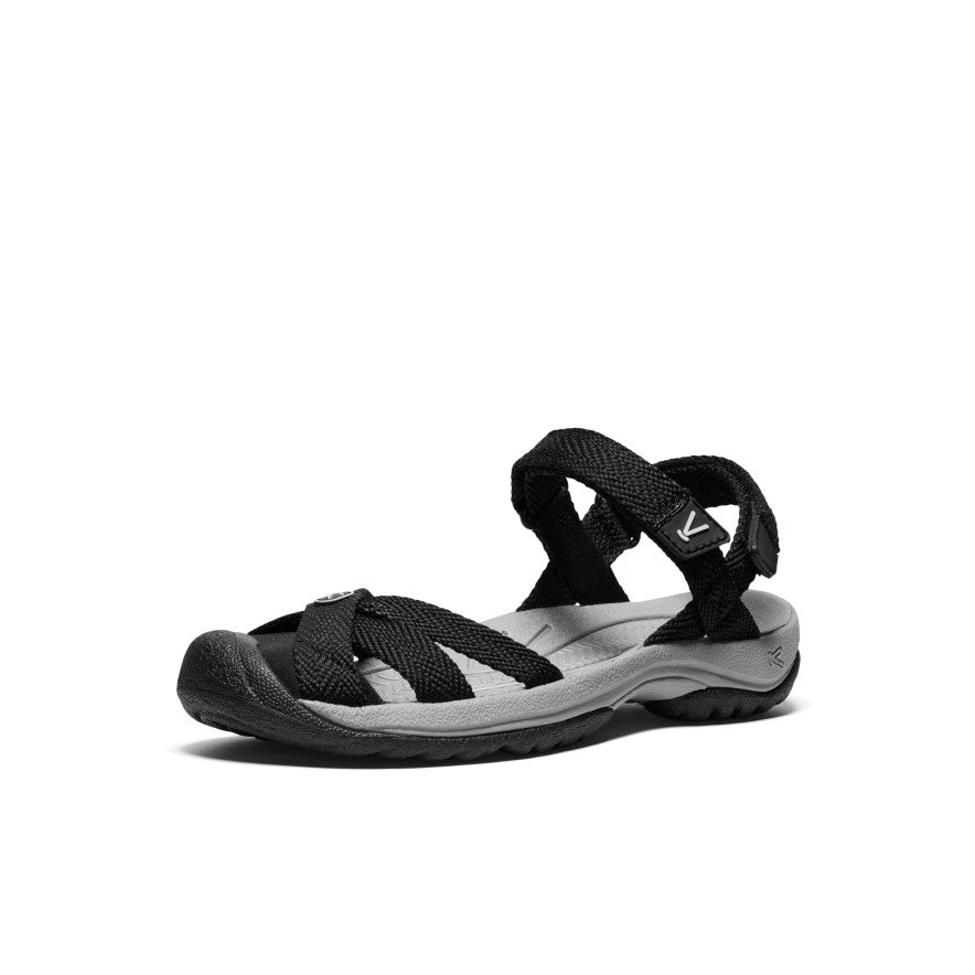 Women's Bali Strap Sandal | Black/Alloy - Image 3