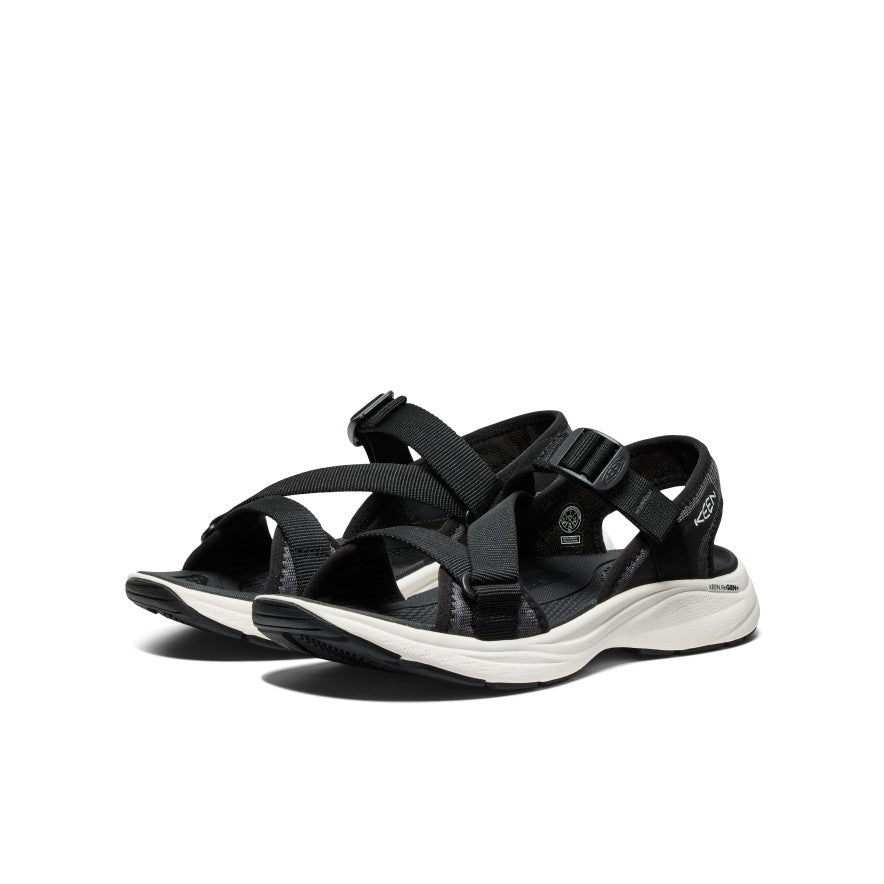 Women's Leiki Open-Toe Sandal | Black/Star White - Image 2