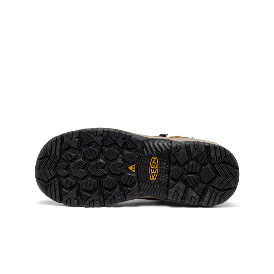 Women's Skokie Waterproof Work Boot (Carbon Toe) | Bison/Black - Image 6