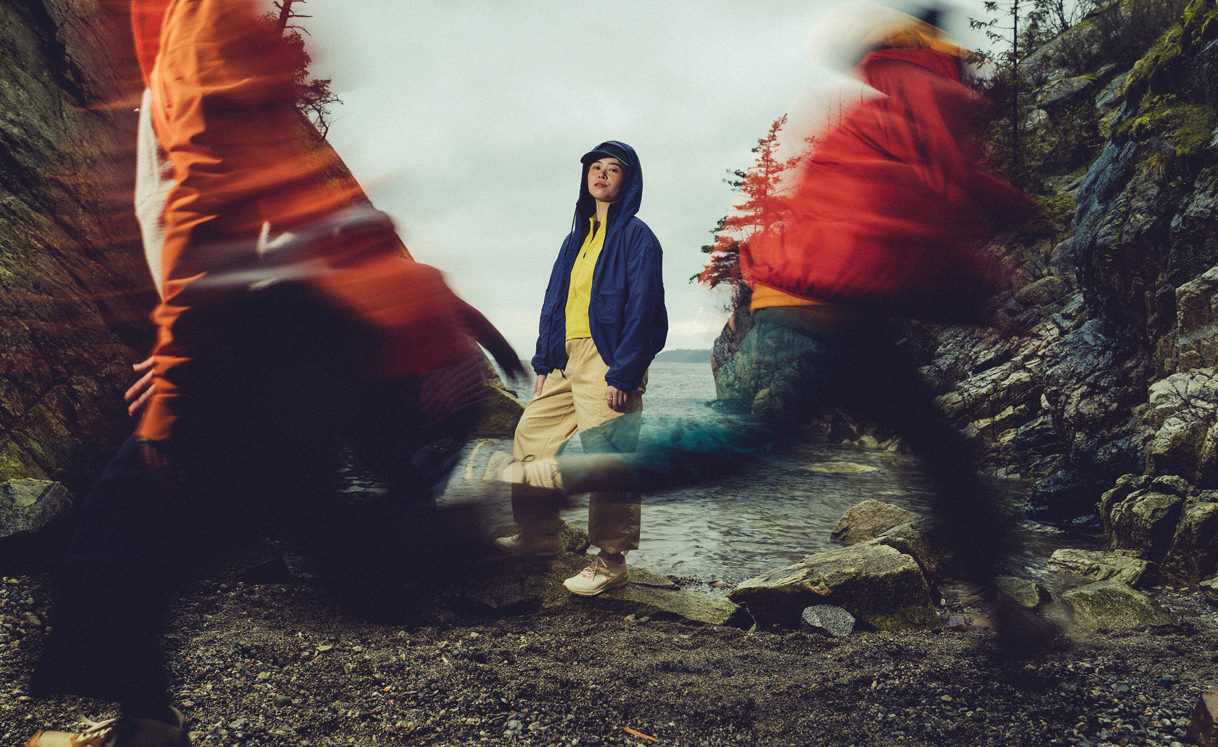 Women's Zionic NXT Waterproof Hiking Shoe | Pink Lemonade/Bright Marigold - Image 7