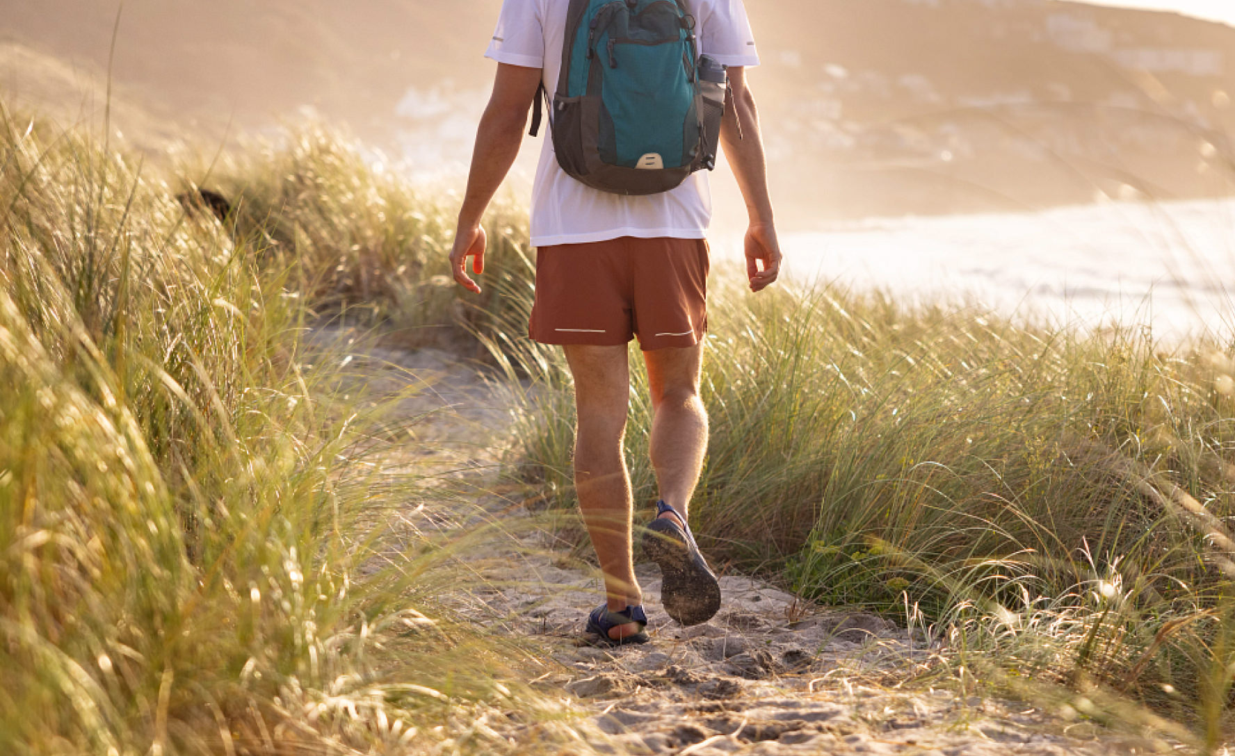 Men's Newport H2 Sandal | Java/Golden Yellow - Image 7