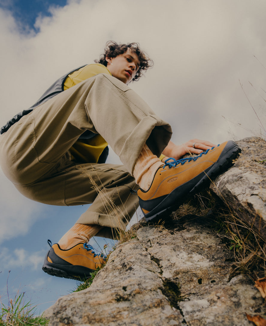 Men's Jasper Sneaker  |  Hairy Black/Black - Image 9