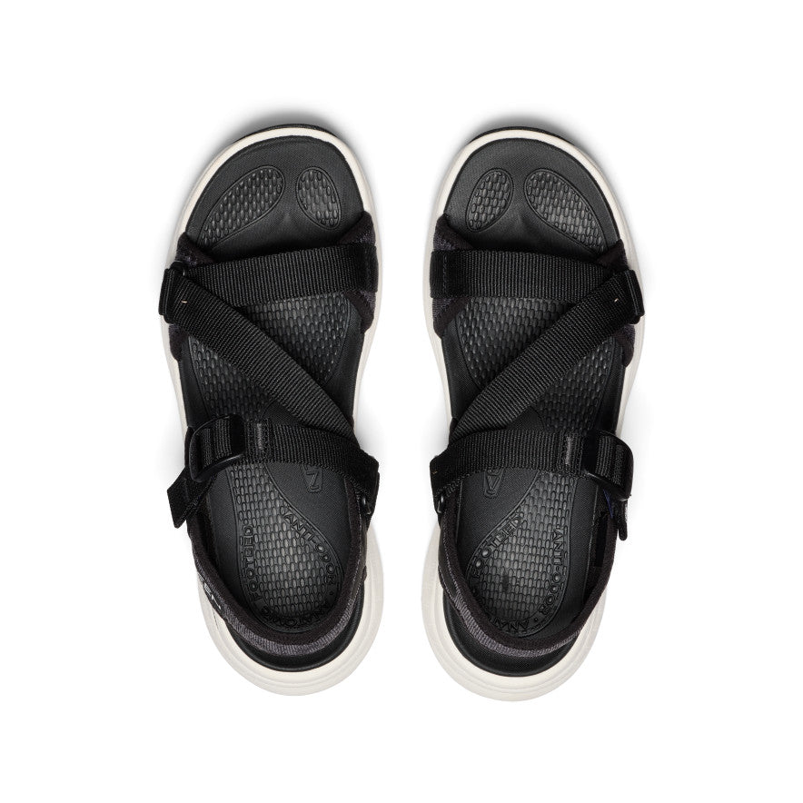 Women's Leiki Open-Toe Sandal | Black/Star White - Image 4