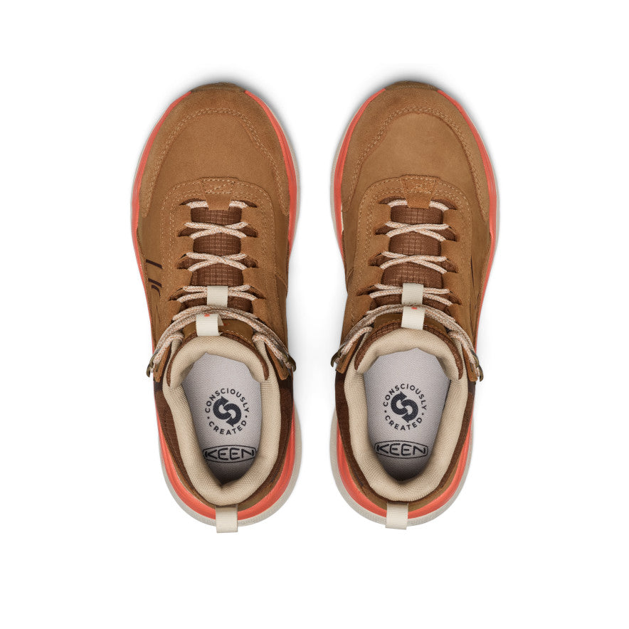 Women's Leiki Waterproof Leather Hiking Boot | Chipmunk/Birch - Image 4