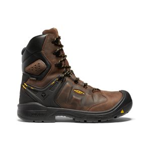 Men's Dover 8 Waterproof Boot (Carbon Toe)  |  Dark Earth/Black