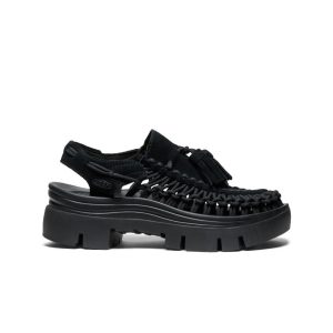 All Gender UNEEK PLT Tassel Sneaker  |  Black/Black