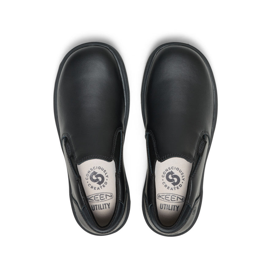 Women's Kenton Shift WTX Work Shoe (Soft Toe) | Black/Black - Image 4