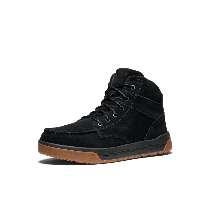 Men's Gibson Boot (Soft Toe) | Black/Gum - Image 3