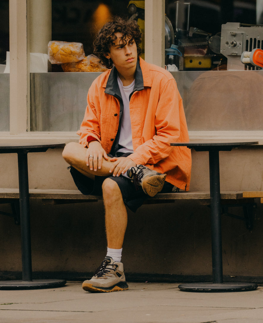 Men's Hightrail Waterproof Wide Hiking Boot | Brindle/Oak Buff - Image 9